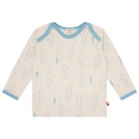 Leichtes Shirt langarm Seepferdchen