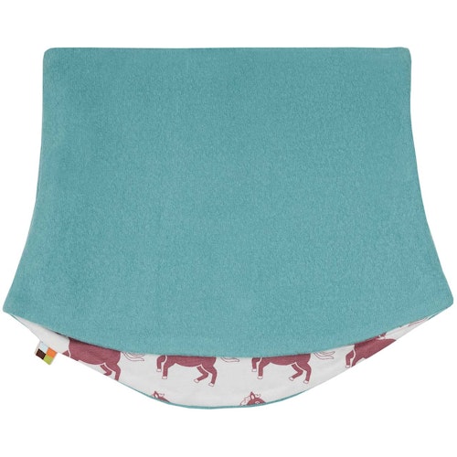 Wende Schlauchschal Fleece petrol