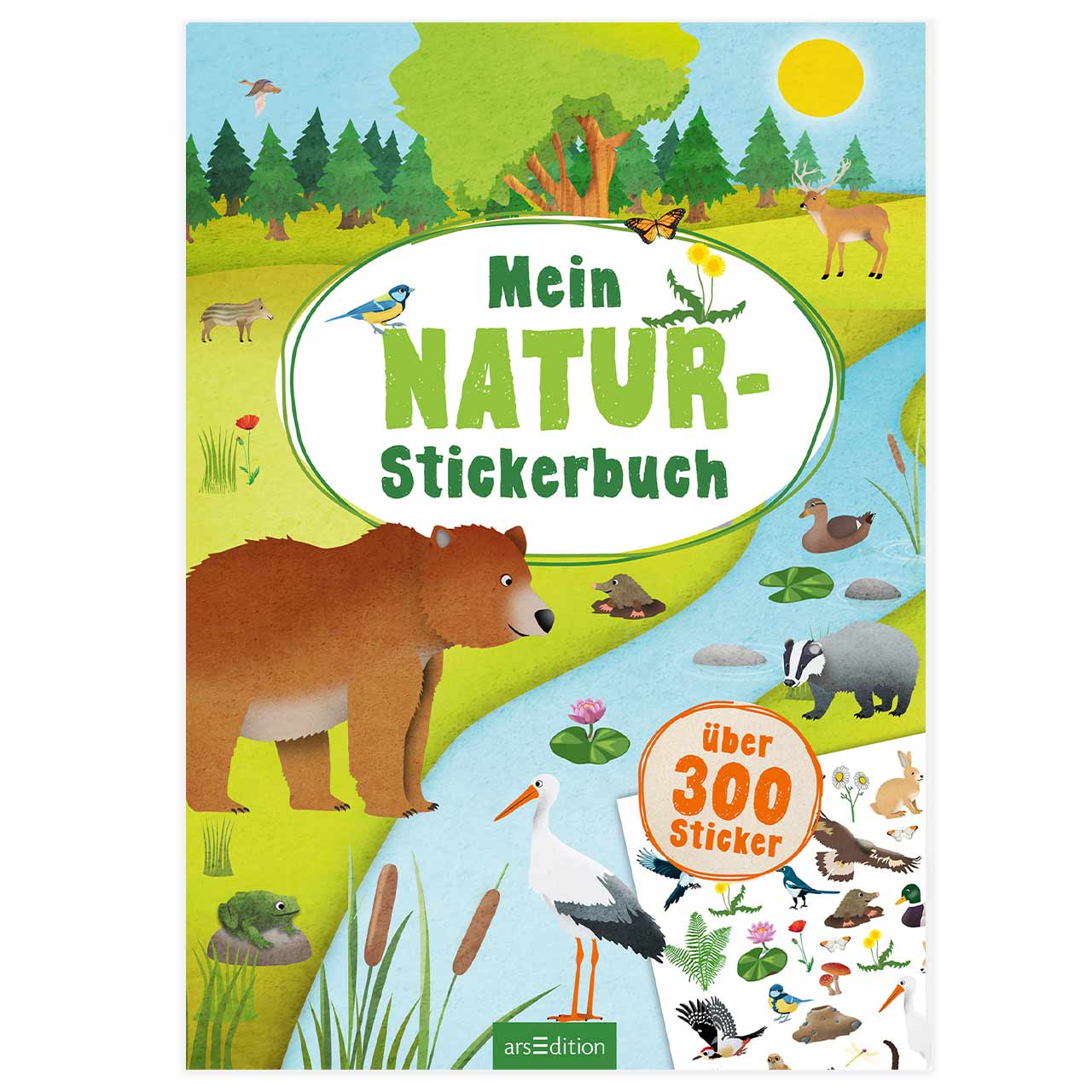 Stickerheft Garten – Ab 4 Jahren