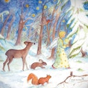 Vorschaubild Silhouette Eentje van Margo - Winterwald