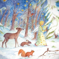 Silhouette Eentje van Margo - Winterwald