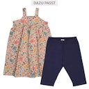 Vorschaubild Kleid ohne Arm kleine Blumen