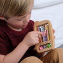 Vorschaubild Handy Motorik Greifling aus Holz