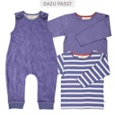 Vorschaubild Warmer Baby Strampler Velour