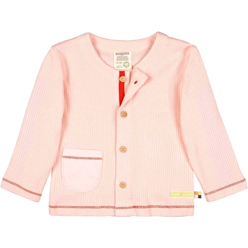Leichte Strickjacke Waffelstruktur