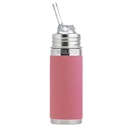Vorschaubild Isolierte Trinkhalm Flasche Kids -  rosa
