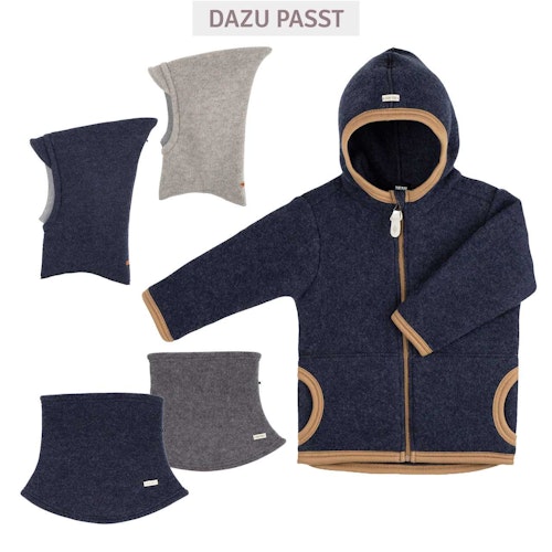 Loopschal Wolle Fleece