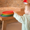 Vorschaubild 6 Regenbogenteller zum Spielen und Stapeln