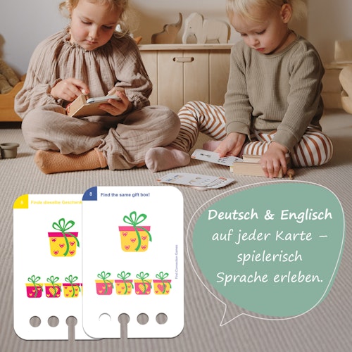 Erste Zuordnungsspiele Kartensatz (ohne Lochkasten)