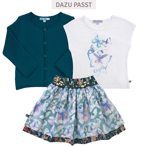 Sommer Shirt Schmetterling-Druck