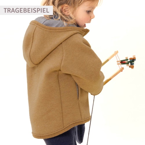 Walkjacke mit Reissverschluss