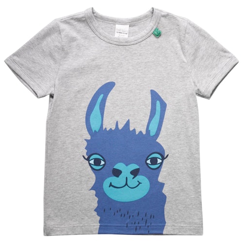 Kurzarm T-Shirt Tiergesicht