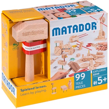 Holz Konstruktionsbaukasten „Explorer“ 99tlg. ab 5 Jahren