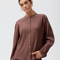 Damen Bluse braun