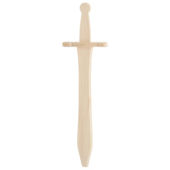 Holzschwert natur klein 48 cm