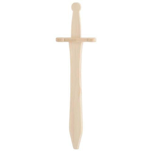 Holzschwert natur klein 48 cm