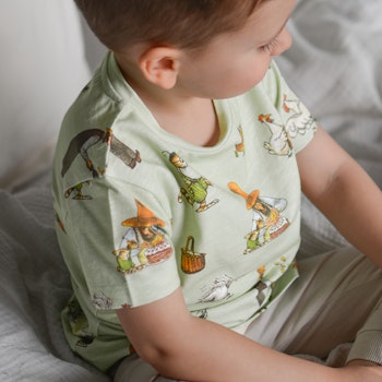 Shirt kurzarm Pettersson und Findus mint
