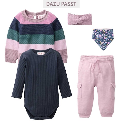 Edler Ripp Body langarm