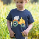 Vorschaubild Grünes T-Shirt Safari-Tiere