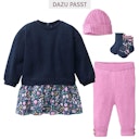 Vorschaubild Bequeme Strickhose Rippstrick