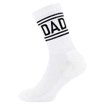 Tennissocken Dad weiß
