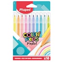 Vorschaubild 10 pastellfarbene Filzstifte abwaschbar 2,8mm Spitze