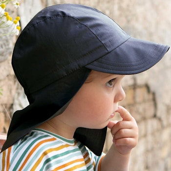 Sonnenhut Gummizug indigo