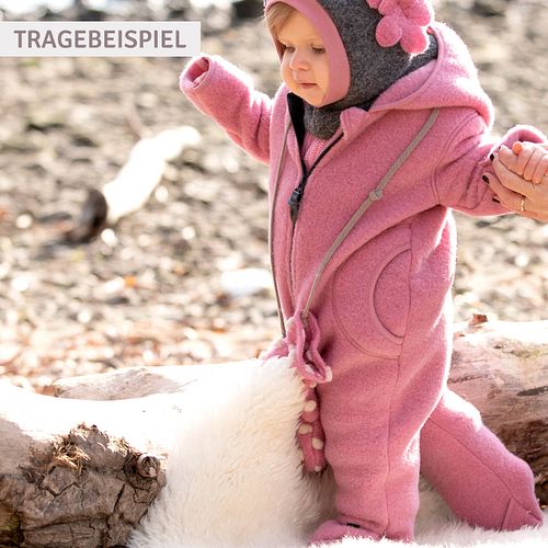 Overall Pure Pure Fleece Schurwolle langarm