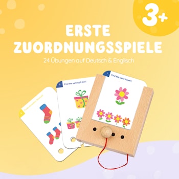 Erste Zuordnungsspiele Kartensatz (ohne Lochkasten)