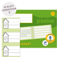 Schreiblernsystem für die 1. Klasse – Lineatur 0, DIN A5