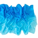 Vorschaubild Riesiges Spieltuch Seide Glockenblumen-blau 137 x 274