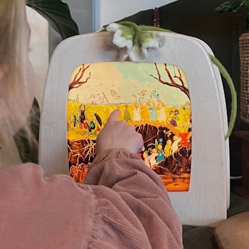 Toverlux Silhouette Sibylle von Olfers Wurzelkinder im Frühling