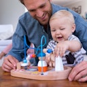 Vorschaubild Motorikschleife Fischerboot aus Holz