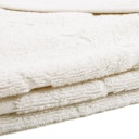 Vorschaubild Frottee Badetuch wollweiß 70x140