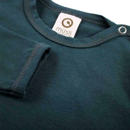 Dehnbares Basic Langarmshirt