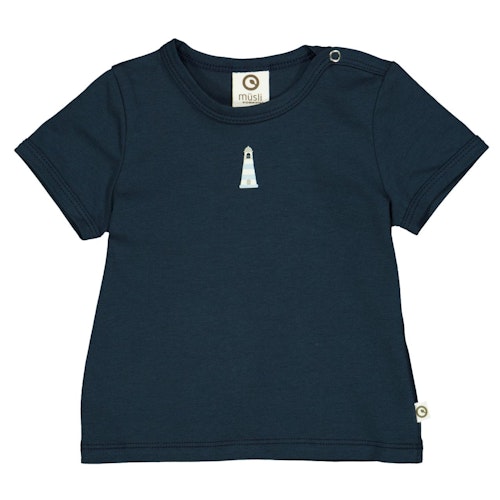 Elastisches T-Shirt Leuchtturm