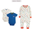 Vorschaubild Body 2er Pack Autos und Streifen