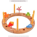 Vorschaubild Großer Grimms Geburtstagsring natur 30 cm