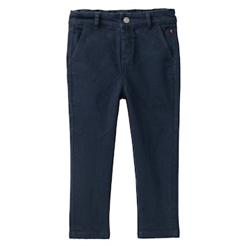 Robuste Chinohose Twill dunkelblau