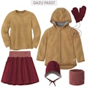 Vorschaubild Walkjacke mit Reissverschluss