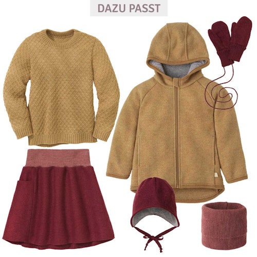 Walkjacke mit Reissverschluss