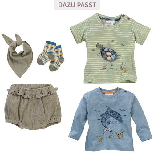 Kurze Musselin Shorts