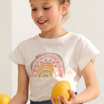 Weiches T-Shirt weiß