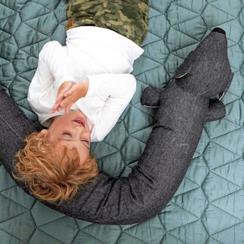 Nestchen Dackel 195 cm - anthrazit