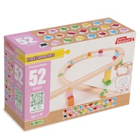 Holzschienen Verbinder + Schrägen Set 52 Teile