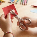 Vorschaubild Kinder Bastelschere - Kindergarten Schule 10 cm Schere