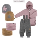 Vorschaubild Warme Interlock Beanie Wolle