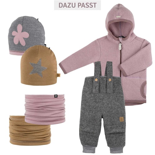 Warme Interlock Beanie Wolle