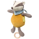 Vorschaubild Bio Spieluhr Kuscheltier Dachs Brahms Wiegenlied 23 cm