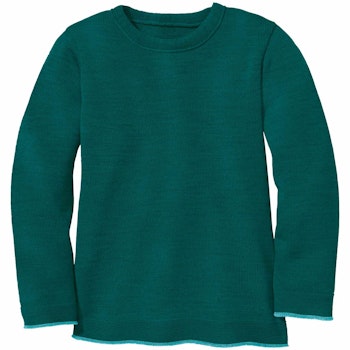 Strick Pullover in petrol
